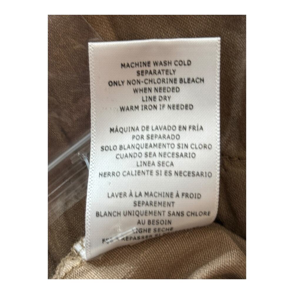 Kut from the Kloth pants Rosalie drawstring linen brown size 1X - Picture 4 of 6